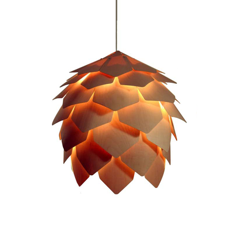 pinecone pendant lamp