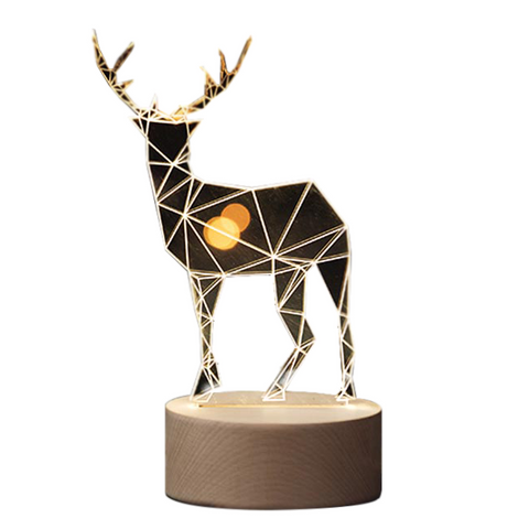 3D ELK table lamp